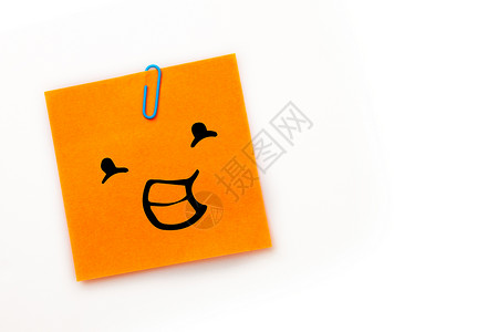 微笑面容的复合图像不干胶灰色涂鸦卡通片绘图正方形橙子计算机对象白色背景图片