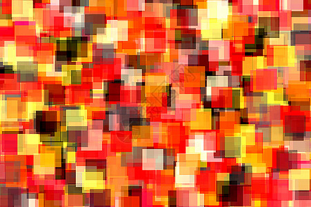 红色黄色和黑色平方抽象背景背景图片