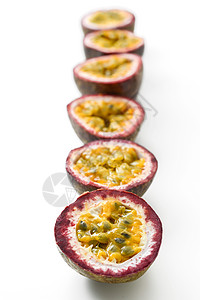 激情果热带水果黄色甜食静物食物气候种子背景图片
