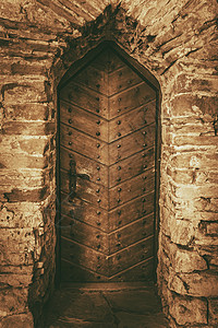 文太林城堡门背景图片
