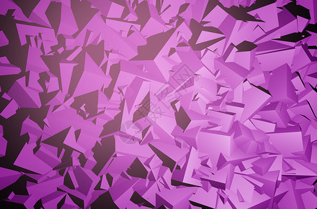 几何三维背景水平小指几何学紫色插图背景图片