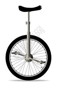 白日单循环圆形绘图平衡骑术轮子运输黑色橡皮艺术车轮高清图片
