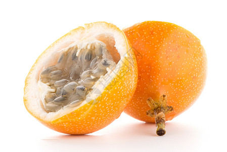 格林纳迪亚辣椒果浆花粉种子甜点白色热情团体黄色舌肌美味橙子水果背景