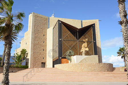 交响乐厅大加那利岛音乐礼堂背景