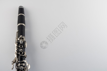 Clarinet 特写背景图片