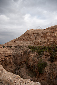 犹太沙漠旅行旅游游客背景图片