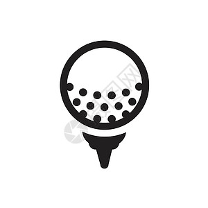 高尔夫广告高于灰色背景矢量的高尔夫设计闲暇艺术运动活动爱好高尔夫球驾驶竞赛插图游戏插画