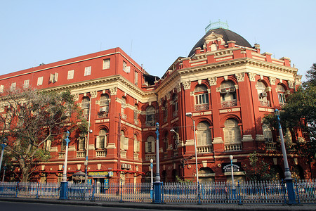 加尔各答商业中心金融城市时代银行中心英语贸易经济商业建筑学背景图片