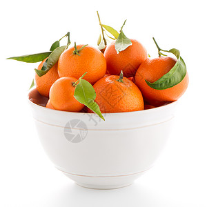 陶瓷白碗的坦格林棕色饮食收成果汁白色热带柑桔制品橙子店铺背景图片