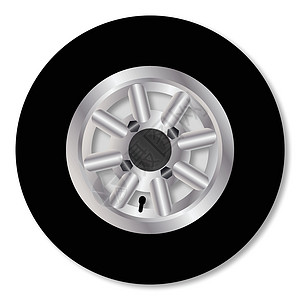 快速小型汽车轮插图袖珍艺术品空闲橡皮赛车圆形绘画运动插画