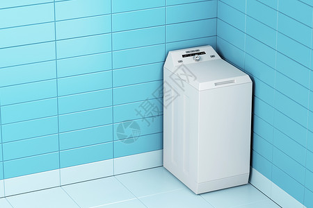 洗涤机机垫圈洗衣店瓷砖家庭清洁工技术白色电气服装烘干机背景图片