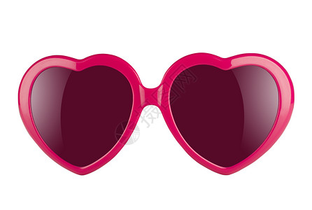 爱情护目镜光学眼睛太阳镜热情粉色水平派对紫色白色红色背景图片