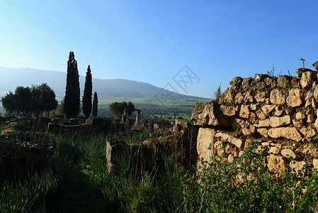 volubilisVolubilis 火山卷旅游城市历史性地标房子废墟建筑学柱子论坛遗产背景