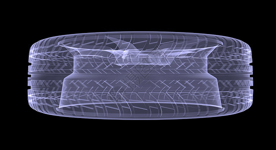 车轮X光x射线驾驶黑色汽车运动赛车摩托车背景橡皮背景图片