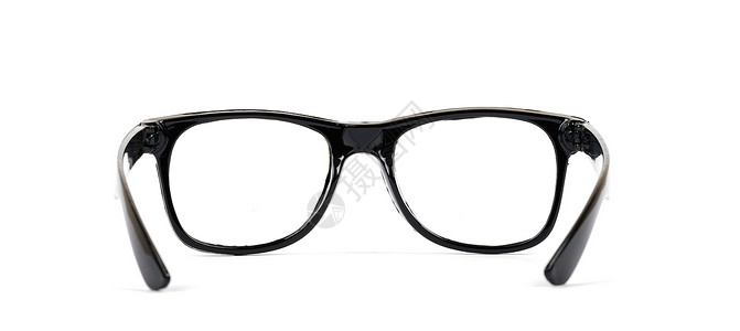 黑眼镜对等框架黑色塑料手表镜片光学背景图片