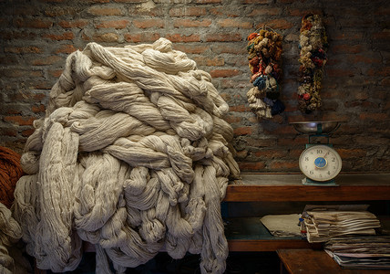 地毯厂的纯羊毛高清图片