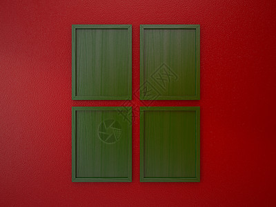 内部墙上的空白框 红色和绿色圣诞节的颜色框架水平场景照片海报艺术房间商业黑色基督背景图片