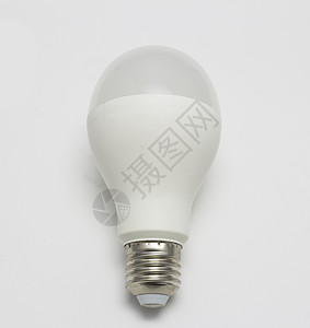 LED 白底绝缘灯泡力量白色生态玻璃活力技术蜡烛背景图片