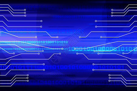 蓝背景摘要数字艺术亮点背景图片