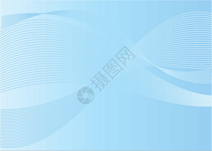 抽象的蓝色背景塑料框架运动墙纸白色海浪涟漪商业电脑水平背景图片