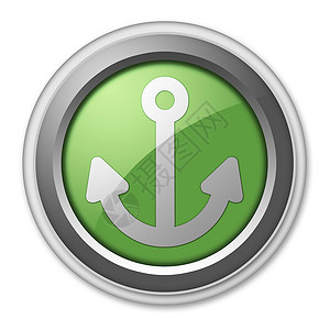 图标 按钮 立方图贴纸船舶海洋游艇锚点象形水手标识徽标港口背景图片