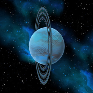 天王星行星背景图片