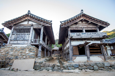 或韩国历史上的朝鲜历史戏剧 在南韩人群旅游文化旅行皇家大长今游客吸引力地标背景图片