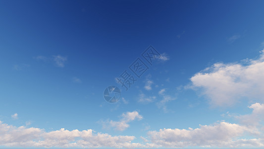 云蓝色天空抽象背景 3D 插图阴霾阳光季节气候水分3d天气蓝色沉淀环境背景图片