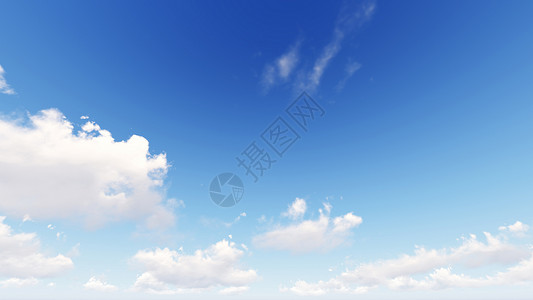 云蓝色天空抽象背景 3D 插图季节蓝色沉淀晴天气候水分天气3d阳光积雨背景图片