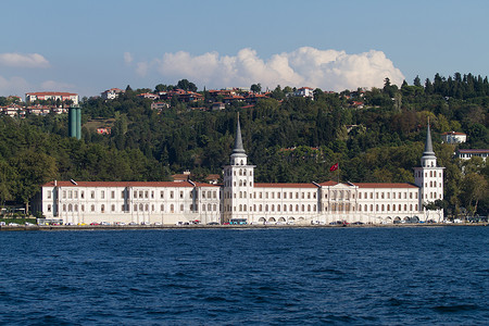 土耳其伊斯坦布尔市Kuleli军校学校 土耳其背景图片