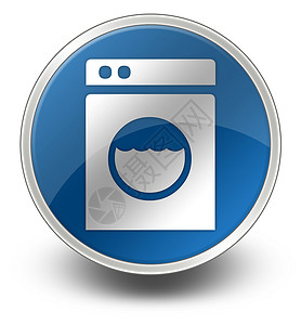 自助图标图标 按钮 立方体洗衣液洗衣房徽标垫圈文字衣服打扫自助插图服务机器背景