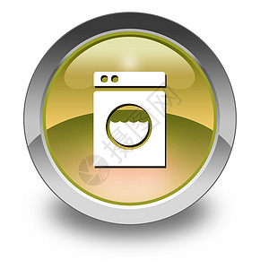 图标 按钮 立方体洗衣液服务洗涤徽标贴纸打扫指示牌插图洗衣房衣服象形背景图片