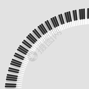 黑白钢琴键盘合成器音乐插图白色钥匙伽马彩虹艺术娱乐乐器背景图片