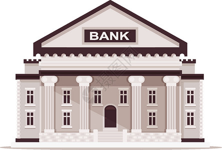 交通银行大楼银行大楼投资商业建筑银行业插图办公室建筑学金融插画