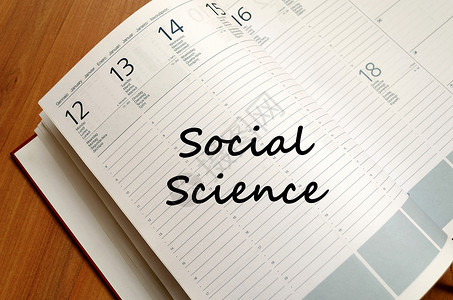 笔记本上的社会科学写作人类学学习社会科学教育经济学程式化社会学方法纪律背景图片