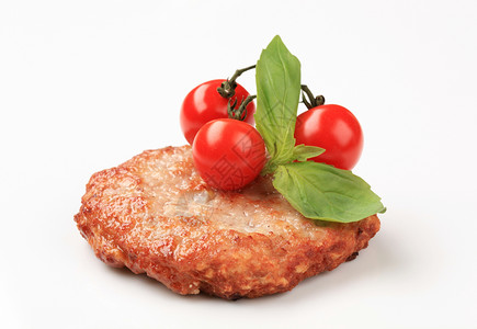 汉堡饼食物油炸猪肉西红柿地面牛肉红色馅饼背景图片