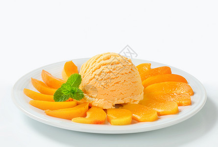 水果冰淇淋酸奶静物冰冻甜点食物盘子作品库存背景图片