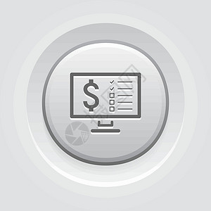 制作货币图标标记桌面说明灰色复选插图操作电脑背景图片