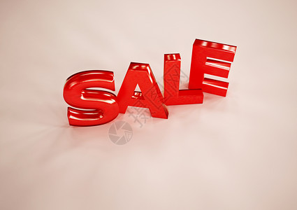 销售的尺寸题词  3D 插图广告储蓄商业生活店铺营销商品购物红色标签背景图片