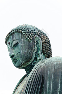 著名的大佛祖位于日本的卡马库拉地点文化旅游目的地地方神道雕像地标大佛神社背景图片