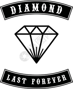 钻石宝石圆圈插图收藏珠宝奢华石头水晶白色背景图片