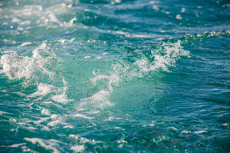 海生泡沫波纹太阳旅行波浪假期海洋海浪水景白色墙纸背景图片
