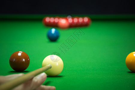 Snooker 球系列粉色休息乐趣竞赛棕色红色运动俱乐部线索团体背景图片