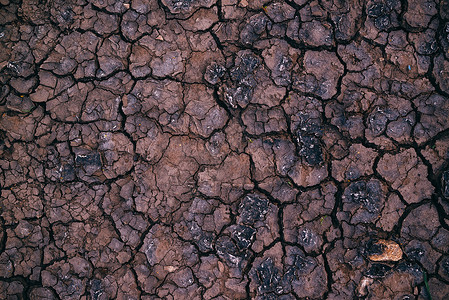 旱地土壤旱裂背景图片