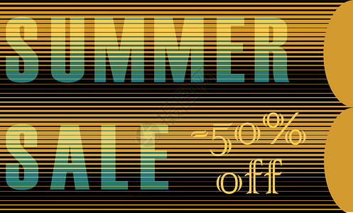 周边游特卖字体暑期销售 百分之五十的放假背景