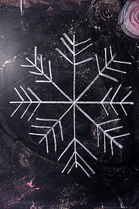 Snow 符号图标变化温度冻结危险附着力粉笔绘画畏途天气木板背景图片