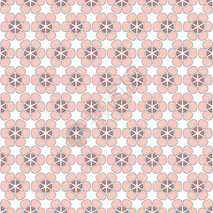 六瓣花六瓣抽象粉红色的花背景
