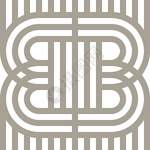 信线 BB 字母表推广装修公司身份马赛克互联网办公室卡片艺术营销设计图片