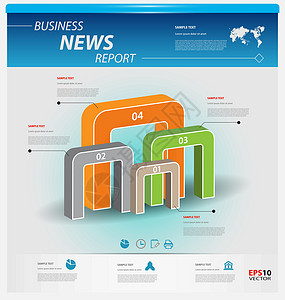 业务信息图表模板报告插图统计教育文档展示推介会知识数据界面背景图片