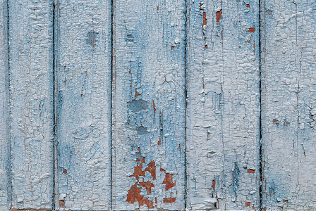 象牙白皮书纹理含有旧涂料残余 大背景或您项目纹理的木板块艺术木板古董灰色蓝色褐色建造象牙风化恶化背景